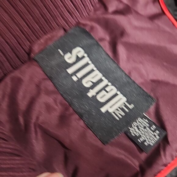 EUC Merlot Faux Fur Puffer Coat - Picture 5 of 9